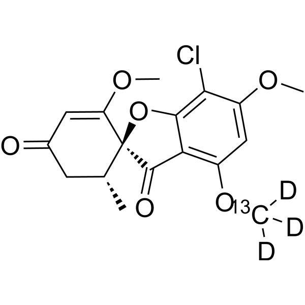 Griseofulvin-13C,d3 1329612-29-4